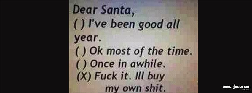 Dear Santa Facebook Cover