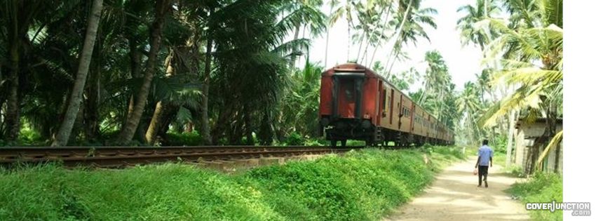 train Facebook Cover - CoverJunction