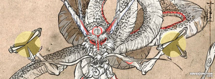 Yomigami- God of Rejuvination (Year of the Dragon) Facebook Cover