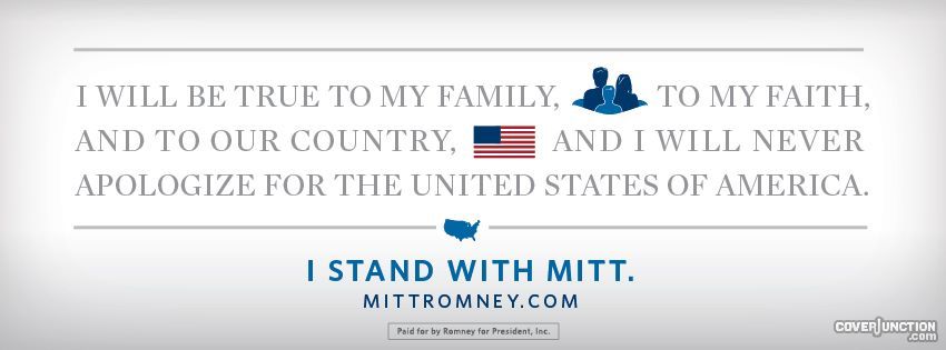 Mitt Romney Facebook Cover