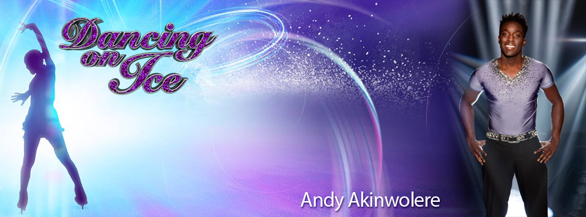 Andy Akinwolere - Dancing on Ice 2012 Facebook Cover
