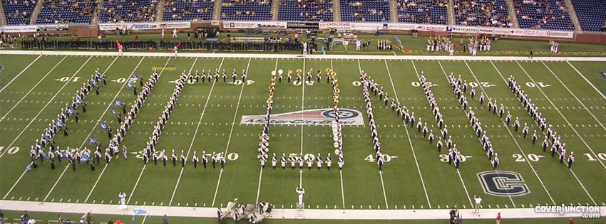 Uconn Motor City Bowl 2004 Facebook Cover