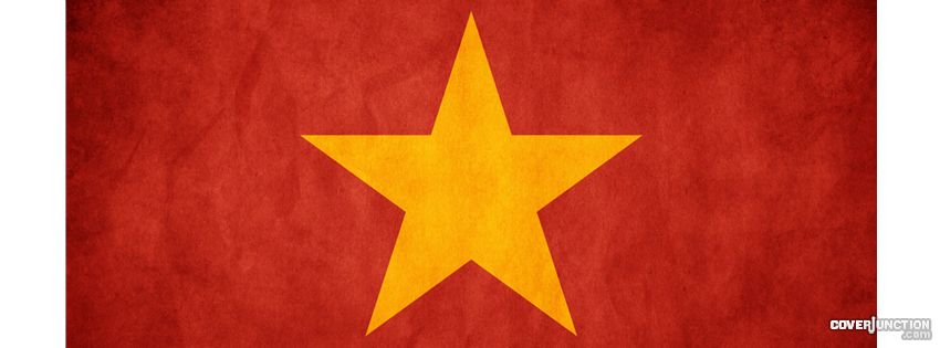 Flag of Vietnam Facebook Cover - CoverJunction