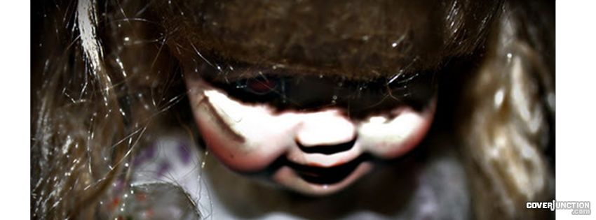 Scary DOlL Facebook Cover - CoverJunction