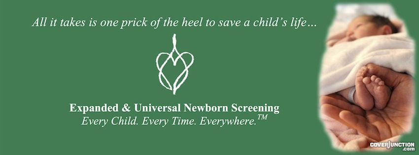Hunter's Hope Newborn Screening Facebook Cover