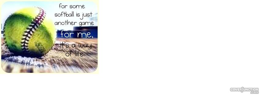 Softball Facebook Cover - CoverJunction