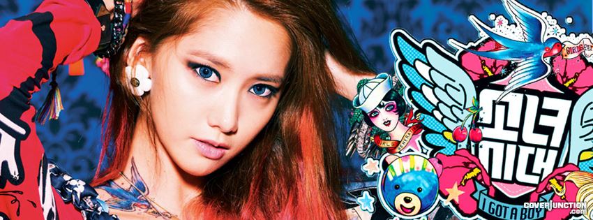 YOONA I GOT A BOY Facebook Cover