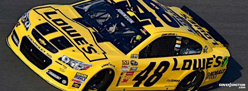 yellow lowes car Facebook Cover