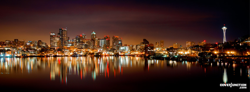 Seattle Facebook Cover - CoverJunction
