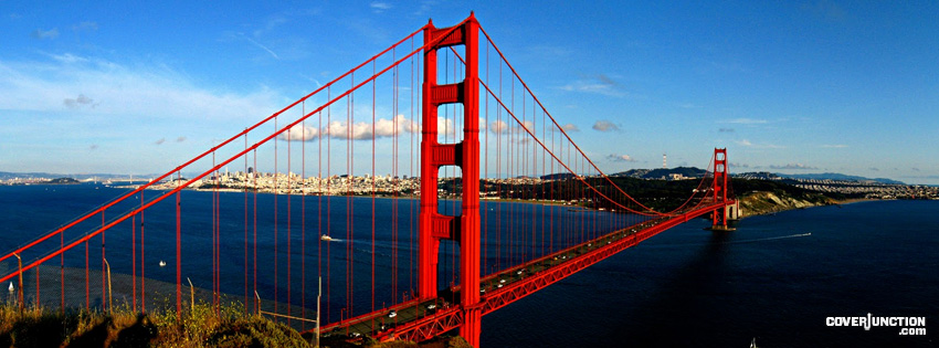 Golden Gate Bridge Facebook Cover - CoverJunction