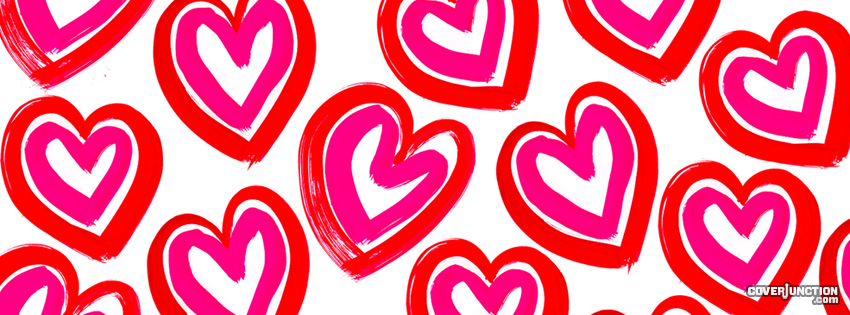 Heart Cartoon Facebook Cover