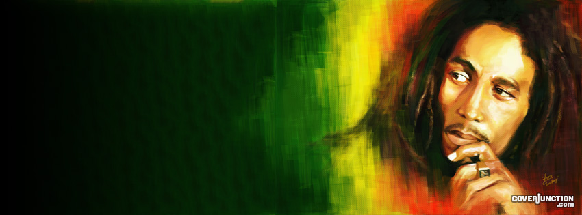 Bob Marley Facebook Cover - CoverJunction